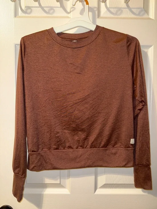 Vuori Brown Crewneck Tee - Picture 2 of 3